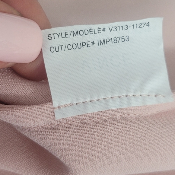 Vince Elegant Pink Sleeveless Top - Picture 8 of 10